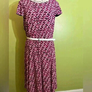 Laura Jeffries Multi-Colored Dress Size 16
